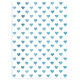 Blue Watercolor Heart Invitations Image 2 of 4